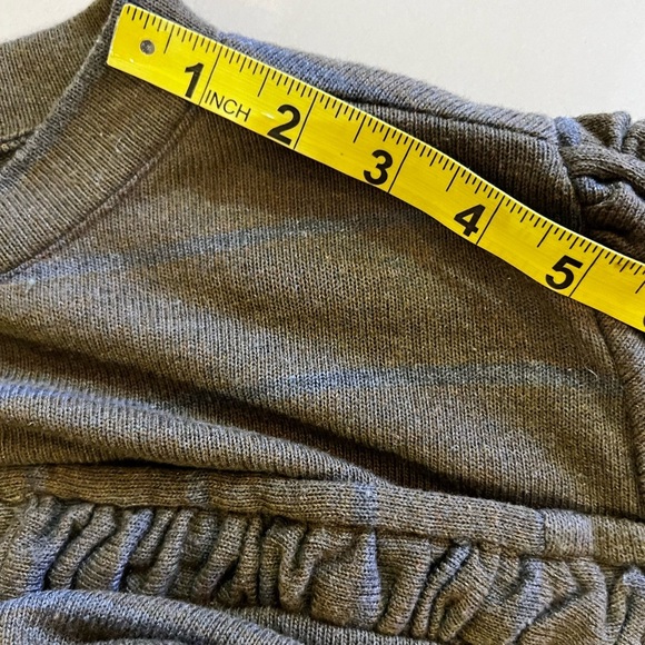 Unbranded Top T-Shirt Neck Short Sleeve Top Green Check Measurements For Size - Picture 6 of 16